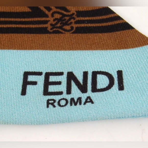 FENDI Signature Silk Scarf 😍❤️🔥 - Picture 4 of 10